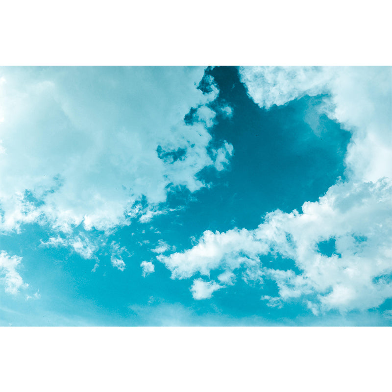 Good Weather Wallpaper Mural Photography Moisture Resistant Wall Covering for Decoration