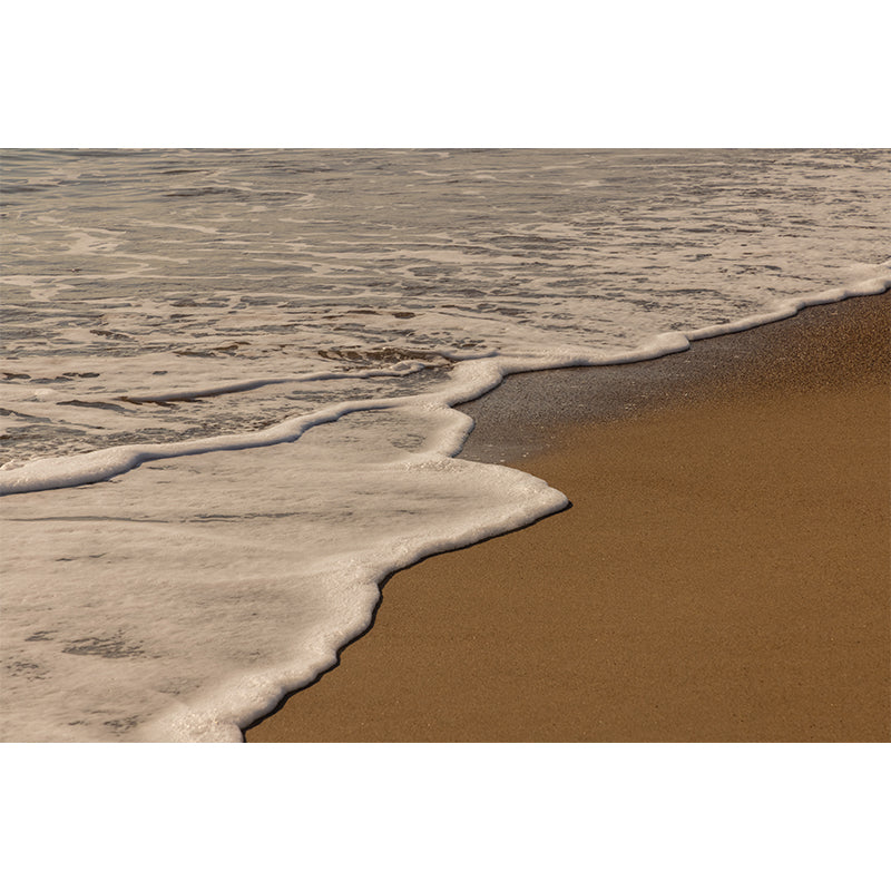 Sandy Beach Horizon Wall Mural Decal for Living Room Bedroom, Custom Print