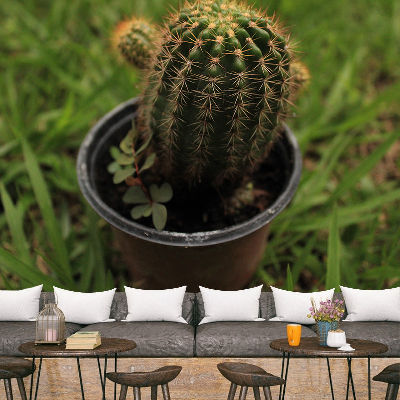 Vivid Green Plants Home Decor Murals Paper Decoration for Bedroom Living Room