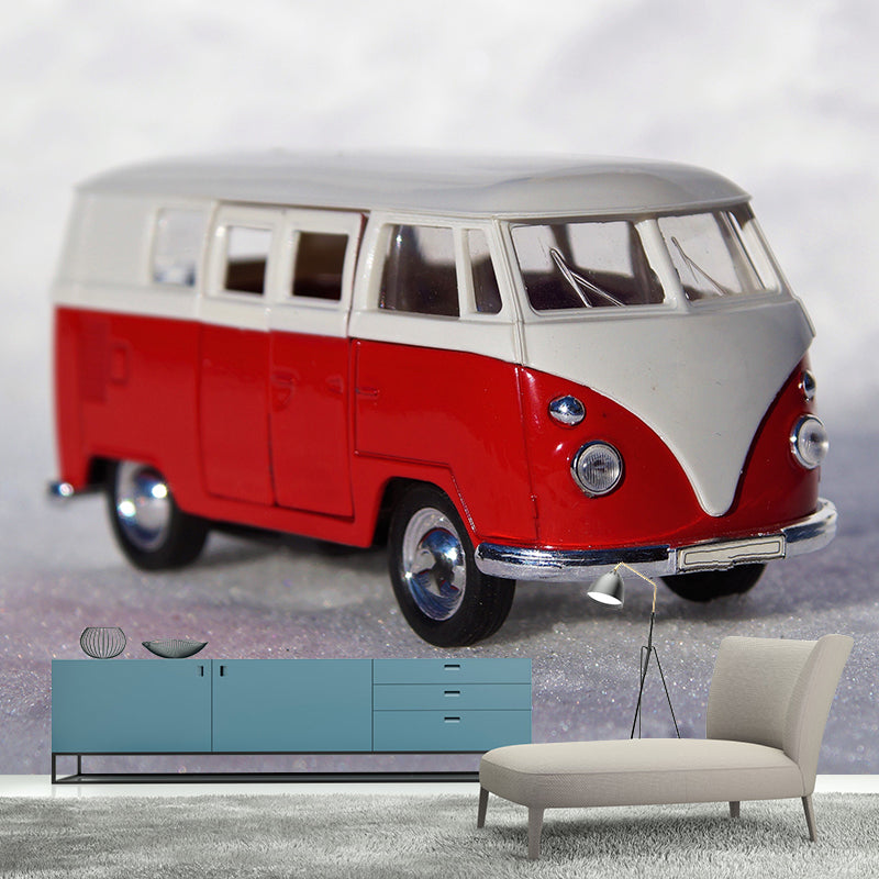 Industrial Transportation Mural Decal Customized Contemporary Wall Covering for Meeting Room