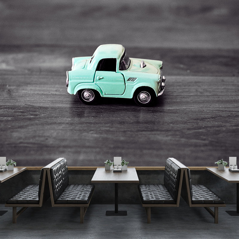 Children's Toy Car Wall Decals Removable Mural Wallpaper for Kids Bedroom