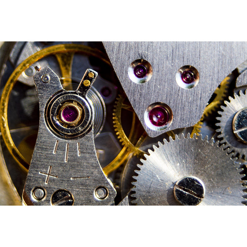 Retro Industrial Style Metal Gear Mural Wallpaper Waterproofing, Wall Covering for Bedroom