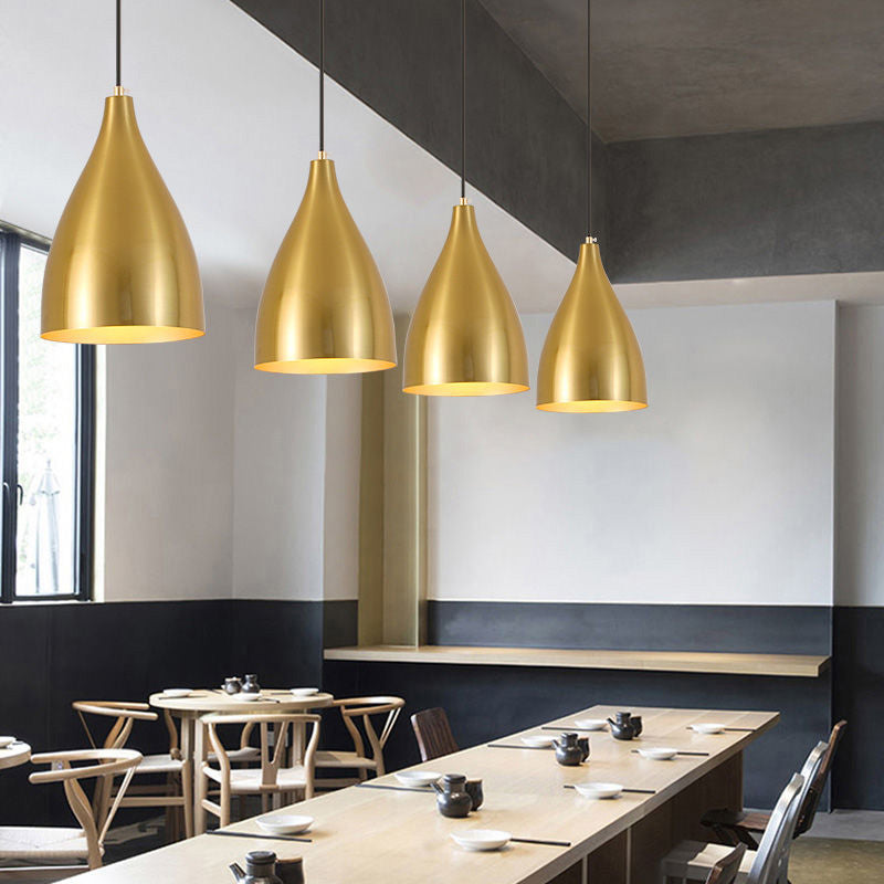 Pendentif de plafond ombré en métal