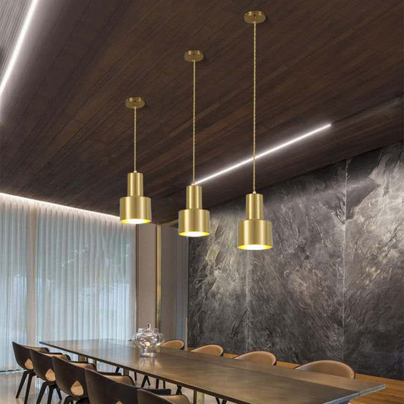 Pendentif de plafond ombré en métal