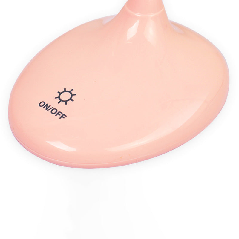 Teardrop Shaped Plastic Study Lamp Macaron LED Table Light for Dormitory