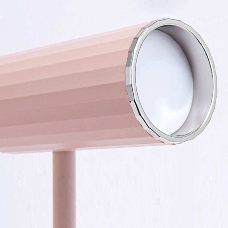 Lampada da tavolo tubolare ricaricabile Lampada da lettura a LED da comodino in plastica Macaron