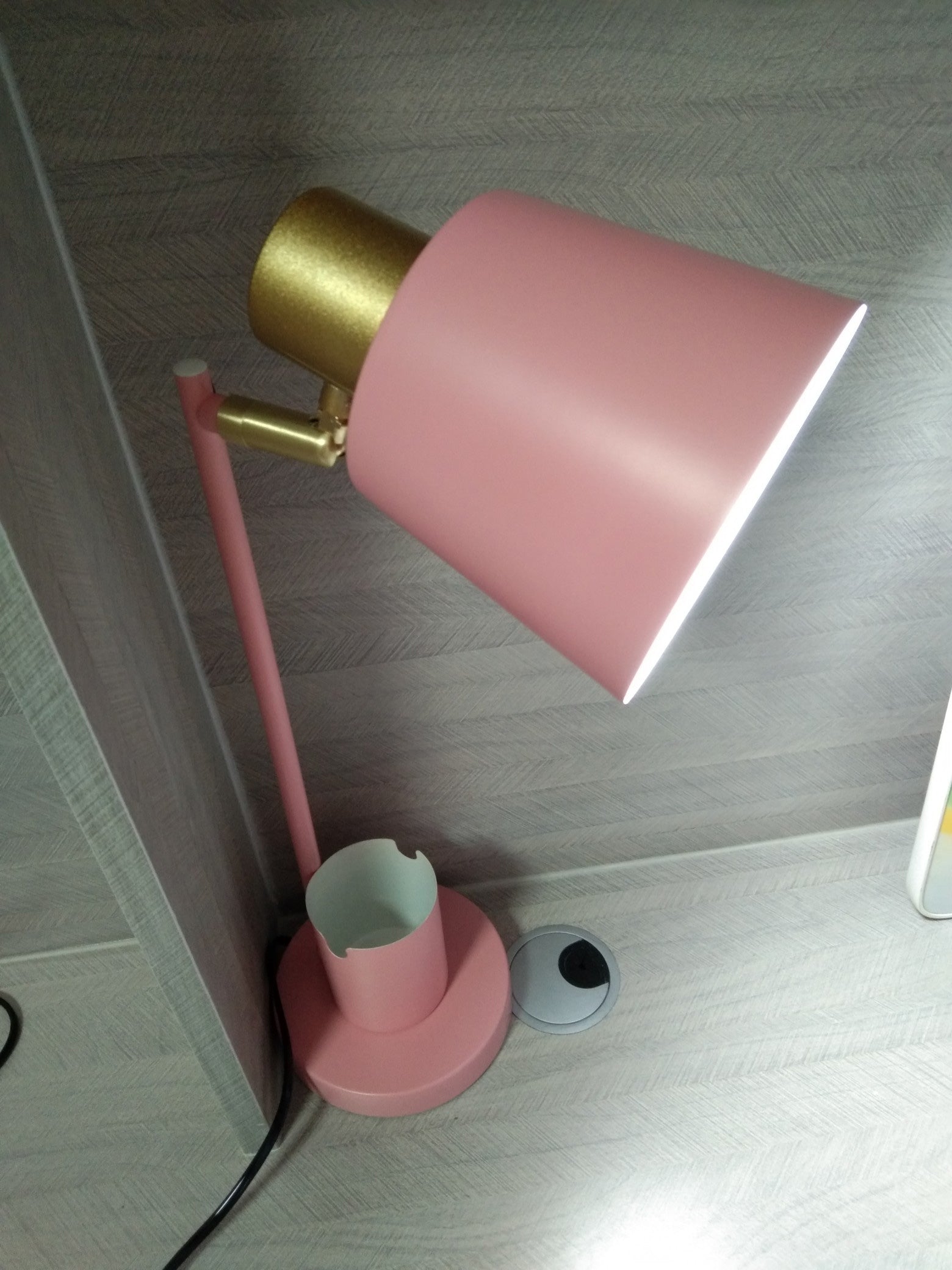 Macaron Tapered Study Lamp Metall 1-Licht