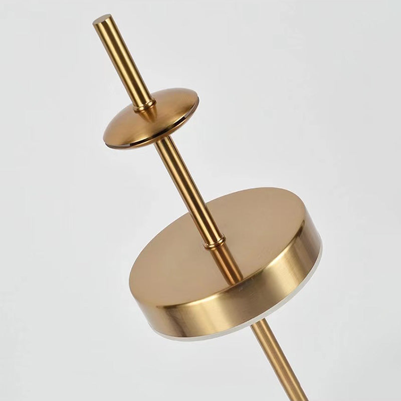 Ultra-modern Simplicity Bell Table Lamp Glass Nightstand Lamp for Bedroom
