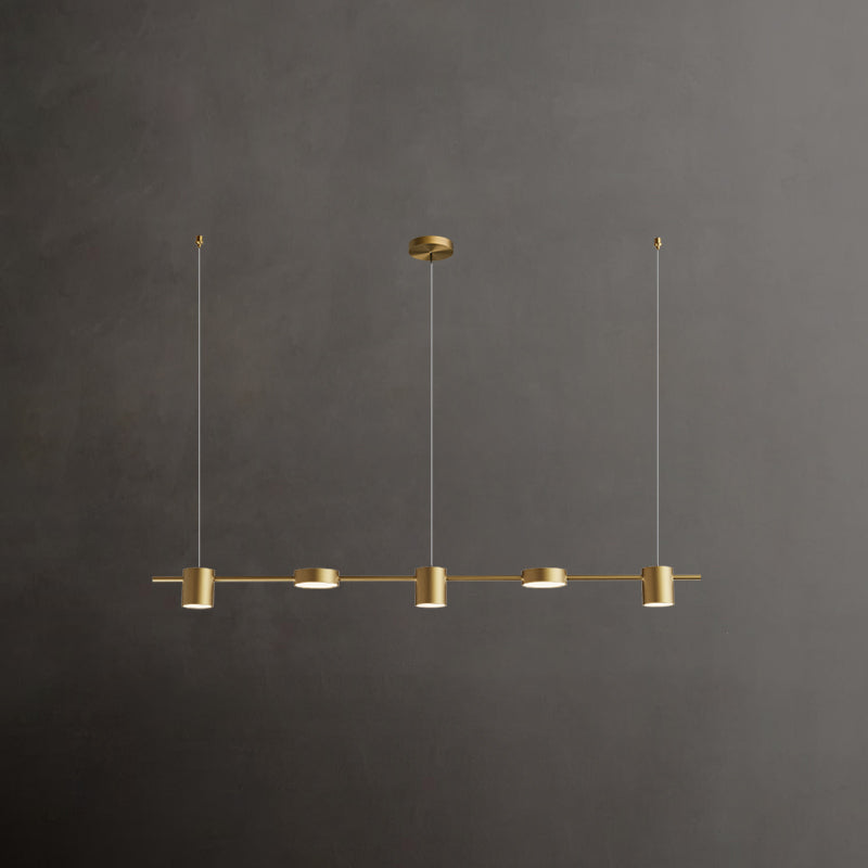 5 Lights Lighting Lighting Lighting colgante colgante de la isla de cocina ligera Luces colgantes