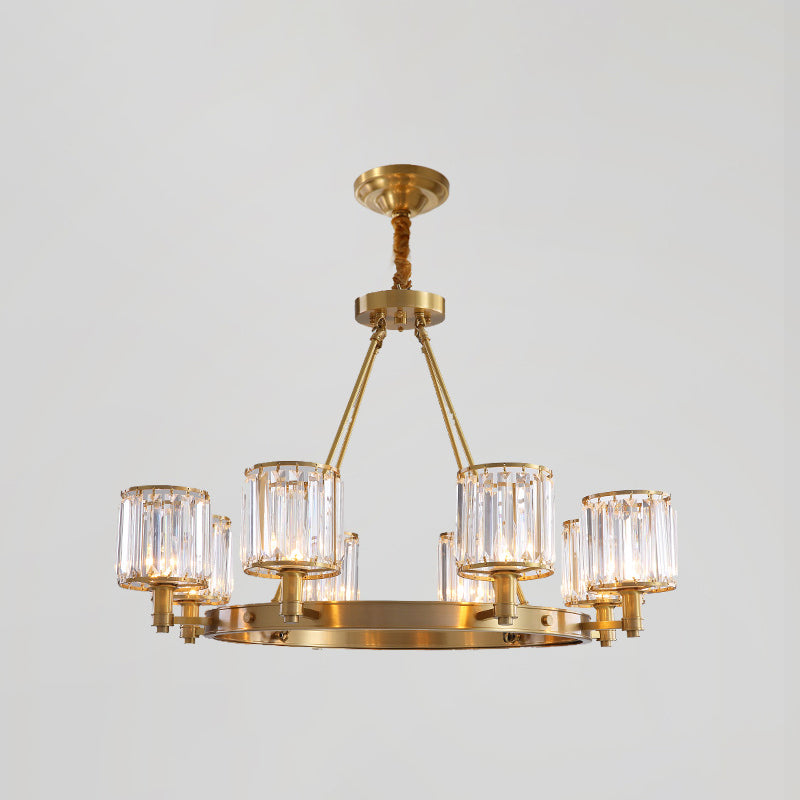 Contemporary Crystal Ceiling Pendant Light Sputnik Hanging Pendant Light for Dining Room