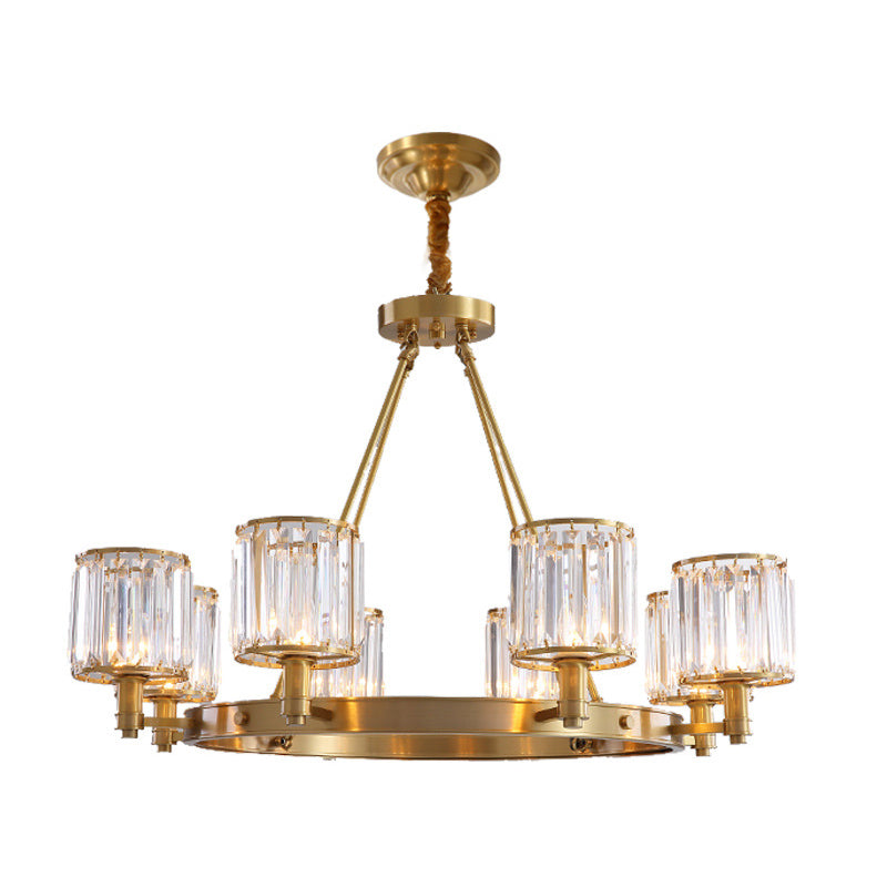 Contemporary Crystal Ceiling Pendant Light Sputnik Hanging Pendant Light for Dining Room