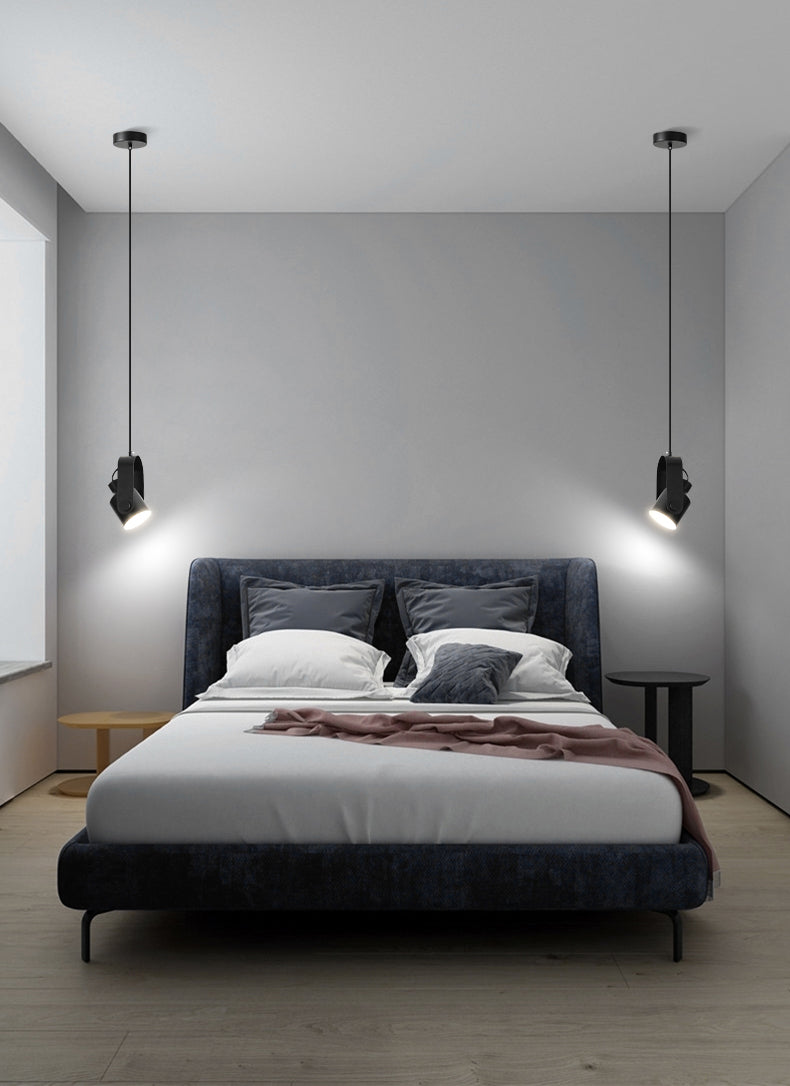 Lacquered Iron Pendant Light in Modern Creative Style Can Macaron Hanging Lamp for Interior Spaces