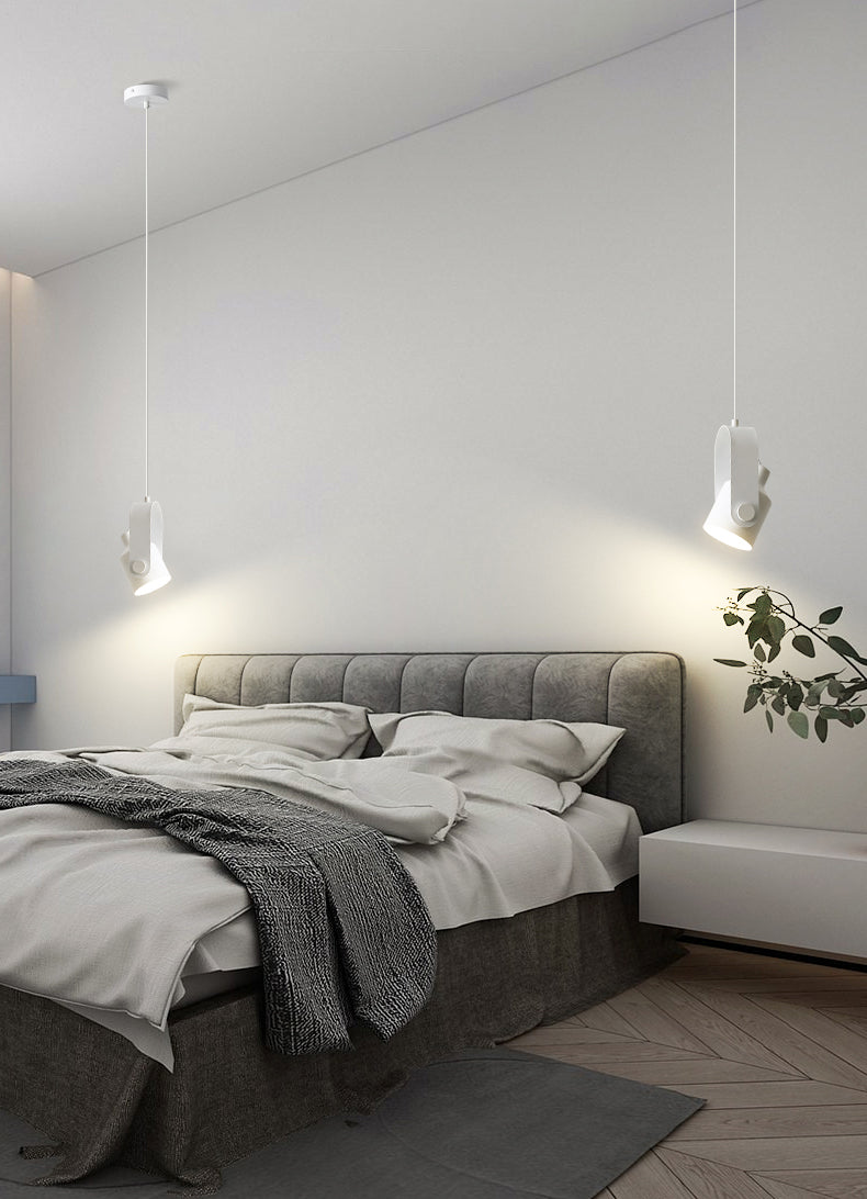 Lacquered Iron Pendant Light in Modern Creative Style Can Macaron Hanging Lamp for Interior Spaces