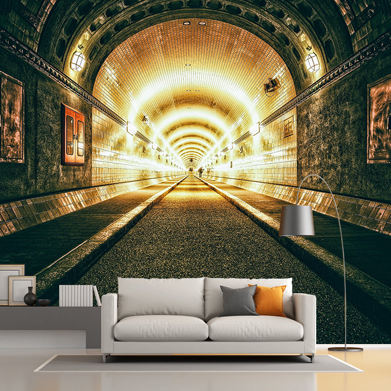 Photography Style Wall Mural 3D Illusion for Home Decor Mildew Resistant for Wall Decor