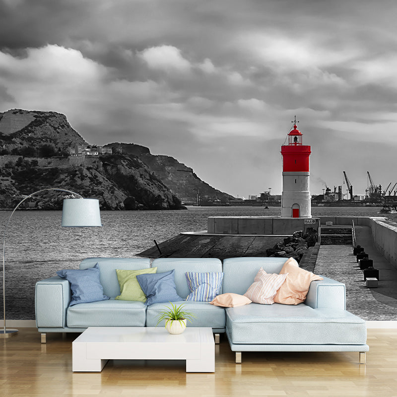 Fotografie Stijl Beacon Muurschildering Zachte Kleur voor Home Decor Meerdere maten beschikbaar
