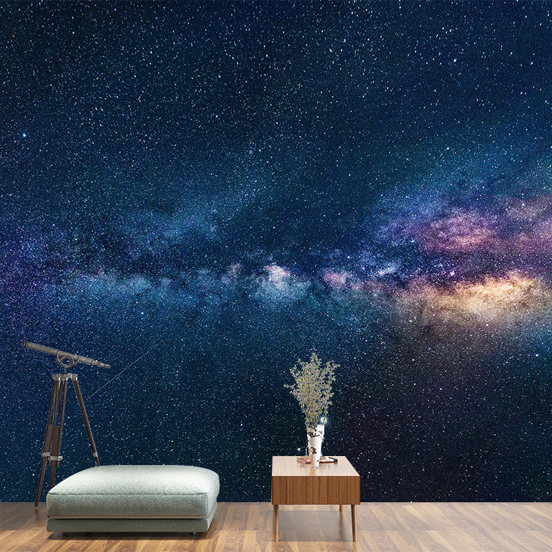Mehrfarbige Nebel-Wandtapete zur Dekoration moderner Wohnzimmer-Wandverkleidung