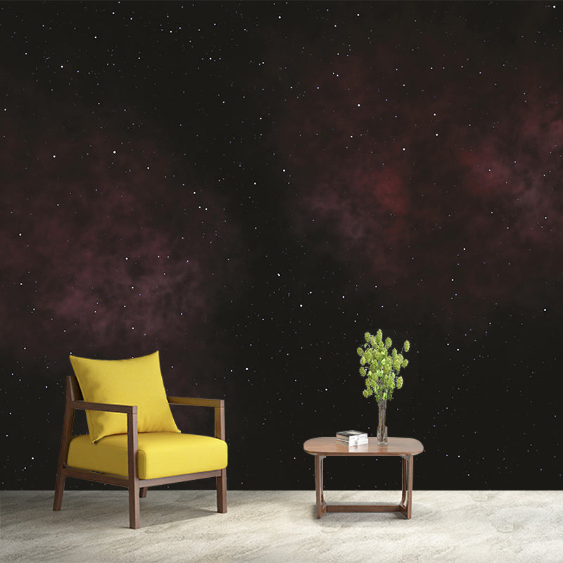 Mehrfarbige Nebel-Wandtapete zur Dekoration moderner Wohnzimmer-Wandverkleidung