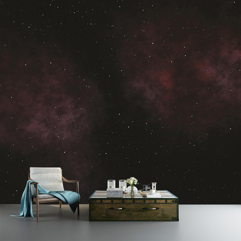 Mehrfarbige Nebel-Wandtapete zur Dekoration moderner Wohnzimmer-Wandverkleidung