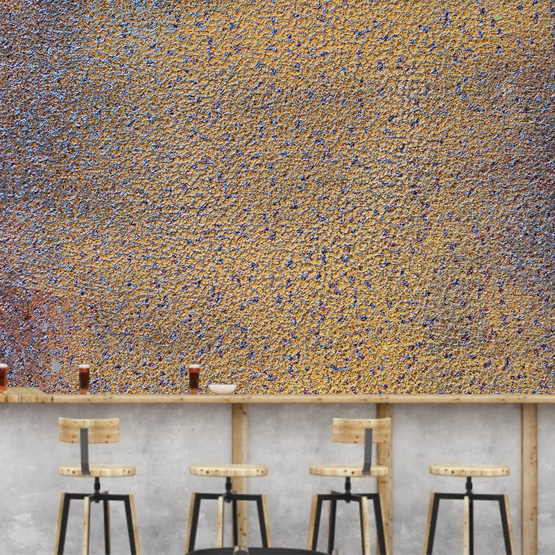 Rusty Mural Wallpaper Moisture Resistant Home Decor for Sitting Room, Made to Measure