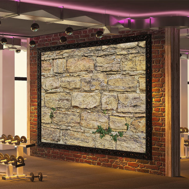 Industrial Style Brick Wallpaper Murals Stain Resistant Living Room Wall Covering