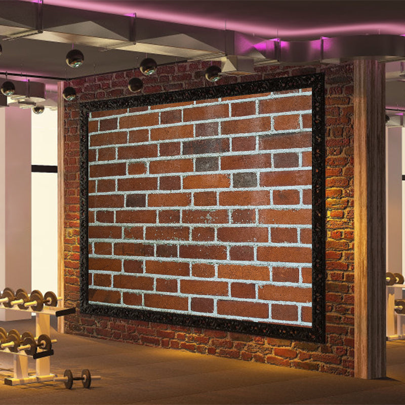 Countryside Style Brick Wall Covering Murals Sitting Room Wall Decor, Waterproofing