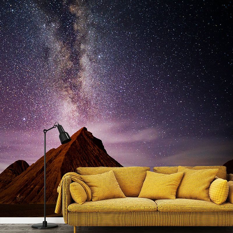 Stars Wall Mural Decal Modern Universe Stain-Proof Wall Art for Home, Customer Size