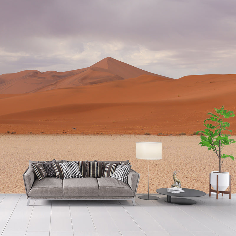 Photography Desert Mural Yellow Modernism Wall Decor for Living Room Bedroom