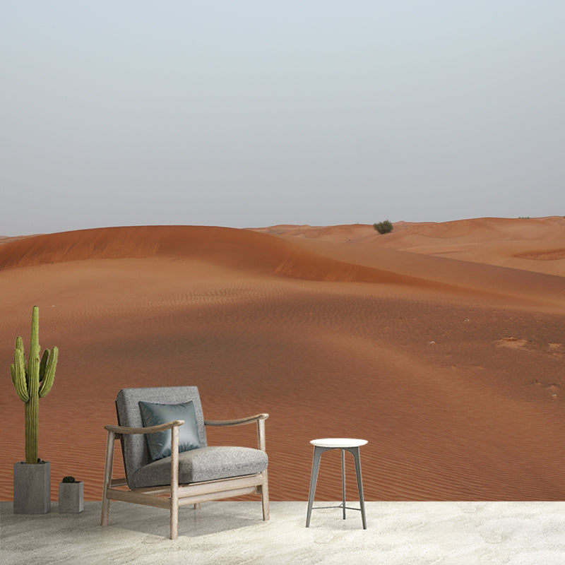 Photo Desert Hillock Wallpaper Mural Sleeping Room Wall Art, Personalized Size
