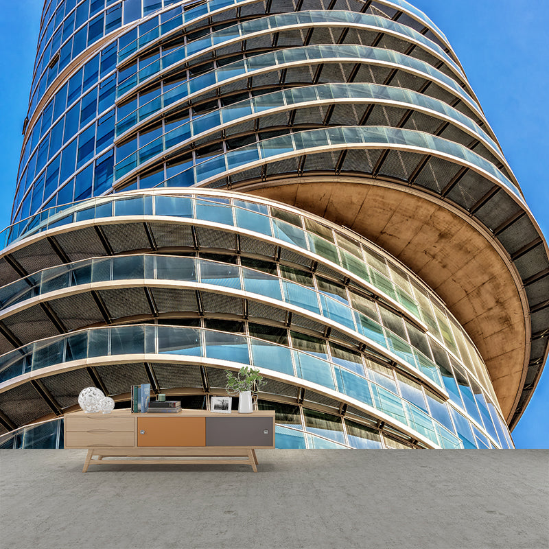 Contemporary City Building Removable Wall Mural Wall Art for Meeting Room