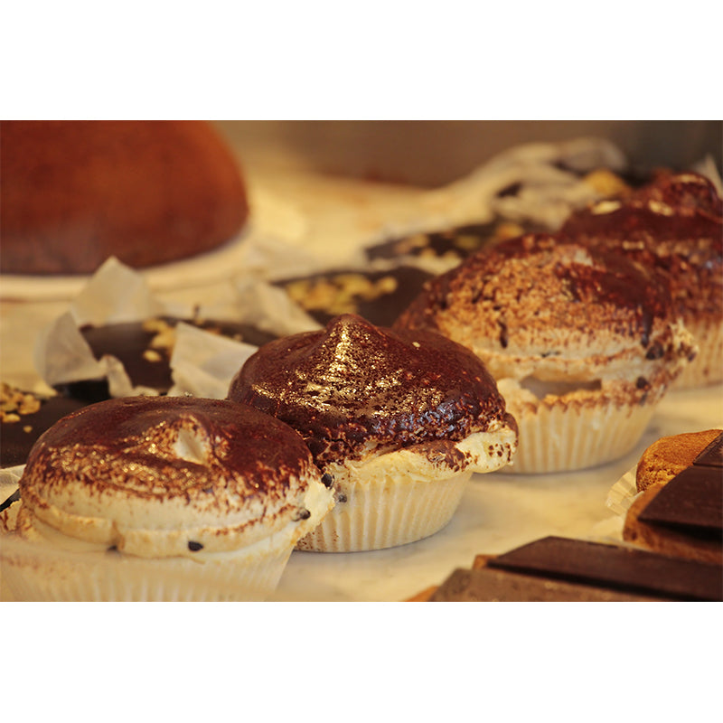 Colorful Cupcake Wall Decal Bakery Mural Wallpaper Water Resistant, Personalized Size