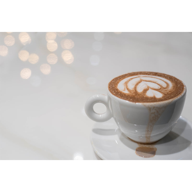 Coffee Mural Wallpaper Coffee Shop Waterproof Wall Covering, Made to Measure