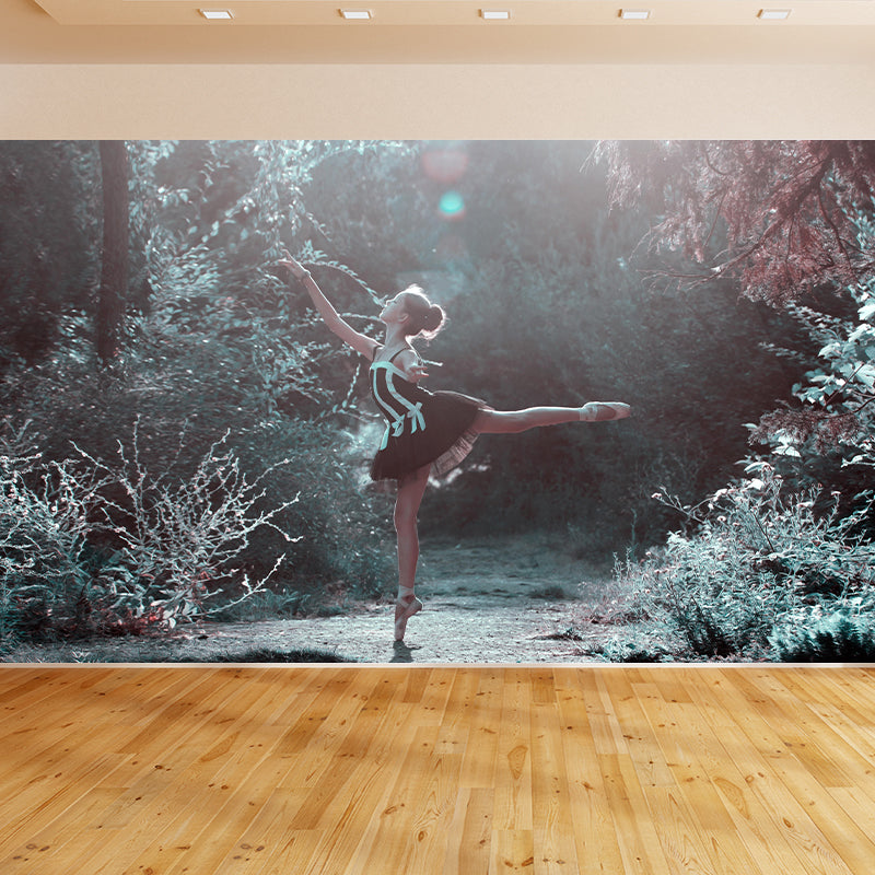 Artistry Wall Covering Mural Large Ballet Girls Pattern Wall Art for Bedroom