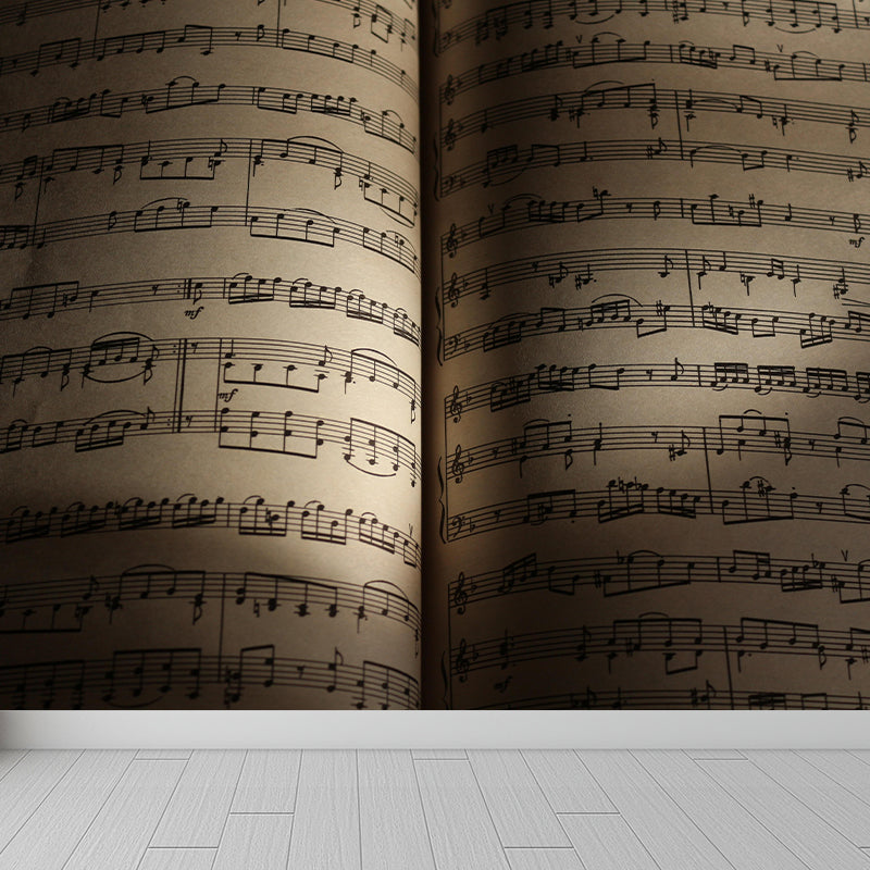 Photography Melody Wallpaper Mural Decorative Mildew Resistant for Home Decoration