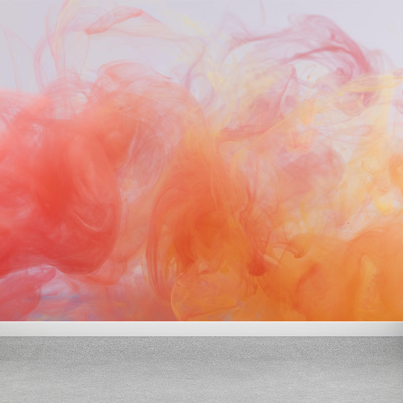 Buntes Ink Fusion Tapeten-Wandbild, abstraktes, modernes Wanddekor für das Wohnzimmer