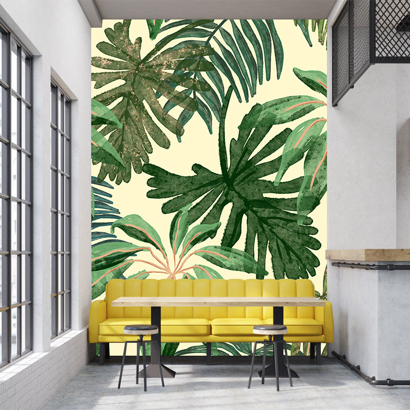 Tropical Natural Botanical Wall Mural Illustration Decorative Wall Decor Kitchen Wall Murals
