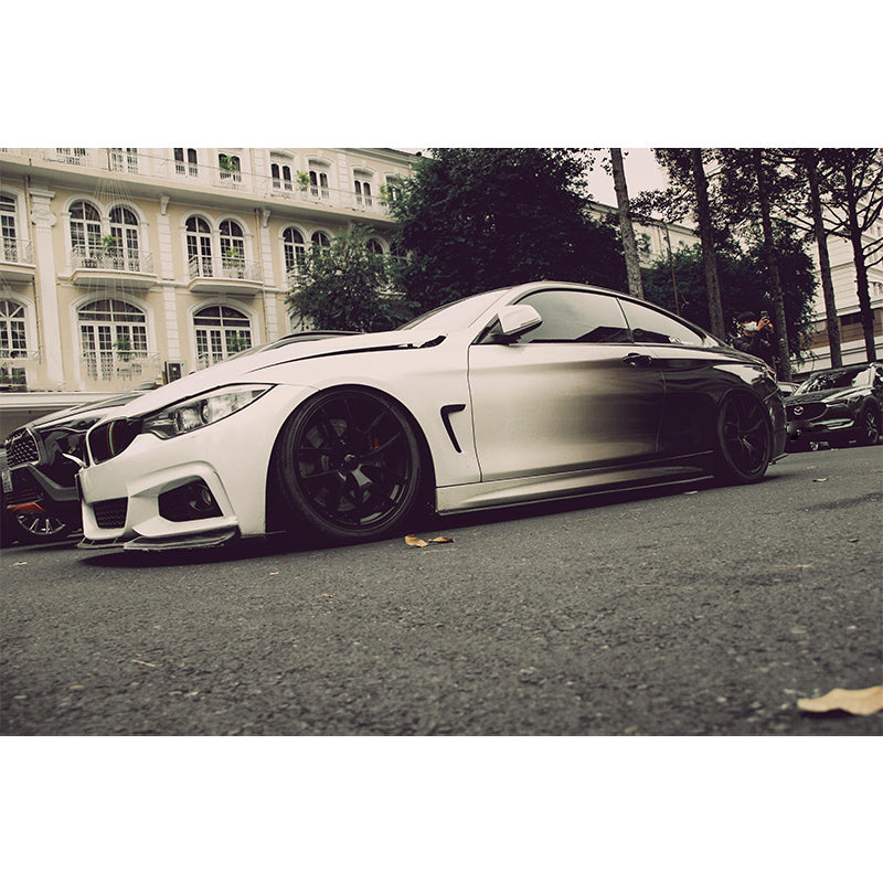 Soft Color Audi Car Mural Horizontal Photography Decorative Wall Covering