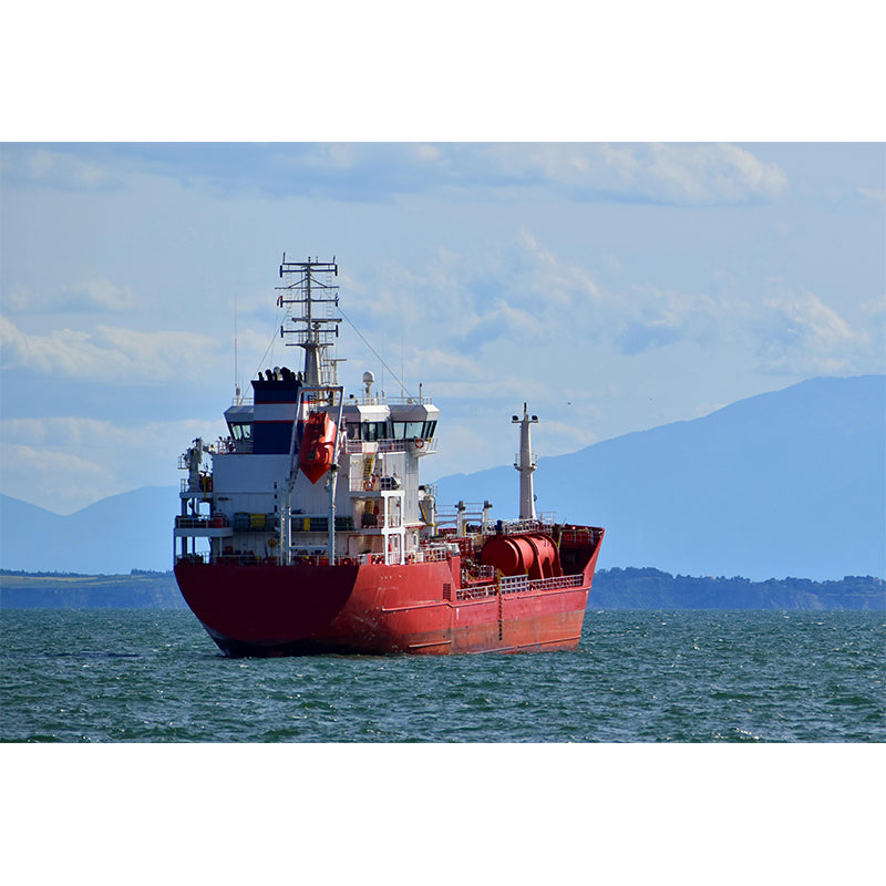 Photography Industrial Ship Mural Mildew Resistant Wall Covering for Home Decoration