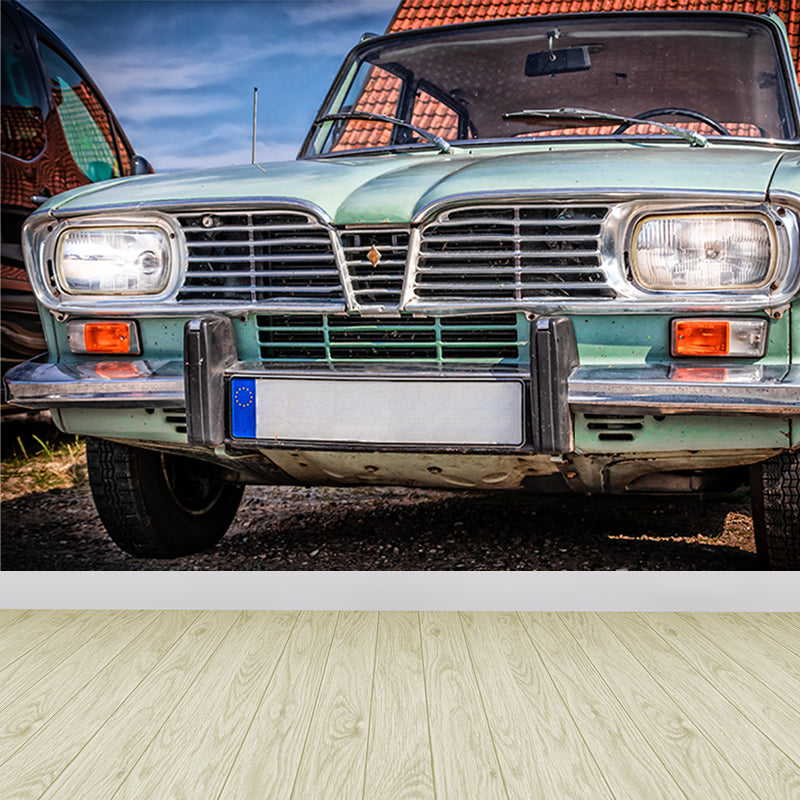 Renault Transportatin Mural Horizontal Photography Decorative Wall Covering