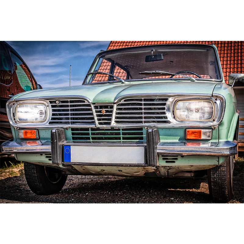 Renault Transportatin Mural Horizontal Photography Decorative Wall Covering