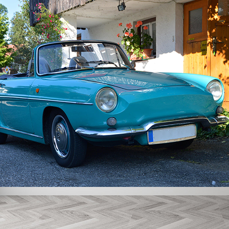 Renault Transportatin Mural Horizontal Photography Decorative Wall Covering