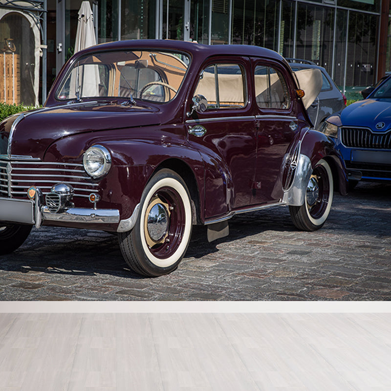 Renault Transportatin Mural Horizontal Photography Decorative Wall Covering