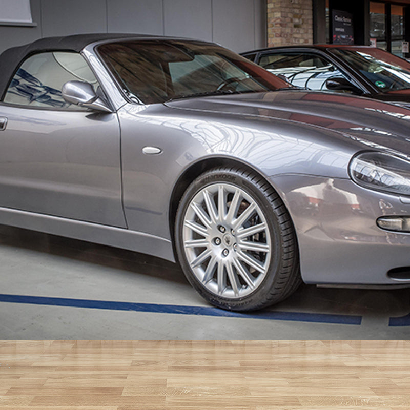 Photography Car Mural Mildew Resistant Wall Covering for Home Decoration