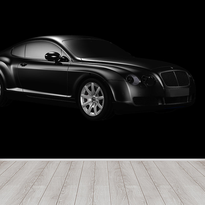 Photography Car Mural Mildew Resistant Wall Covering for Home Decoration