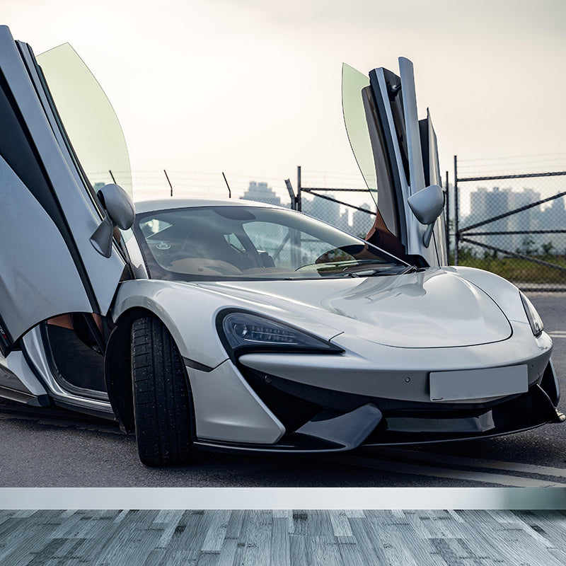 Photography Car Mural Mildew Resistant Wall Covering for Home Decoration