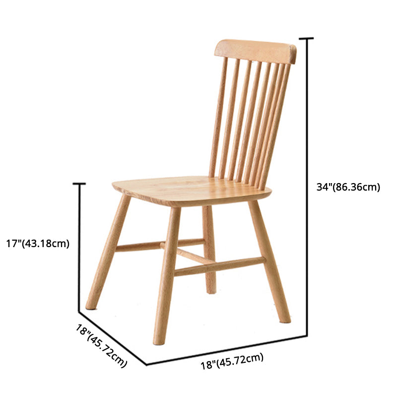 Minimalist Style Solid Wood Top Dining Table Set of Rectangle Shape Formal Dinette Set