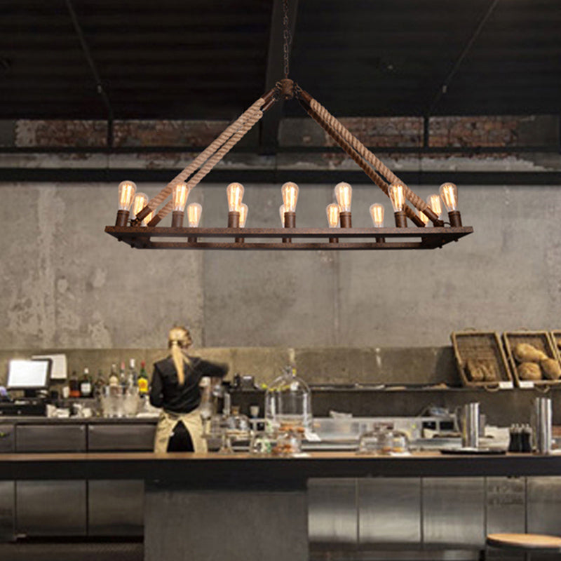 Linea de iluminación de la isla lineal colgante lineal lsland iluminación de la isla colgante luces en metal