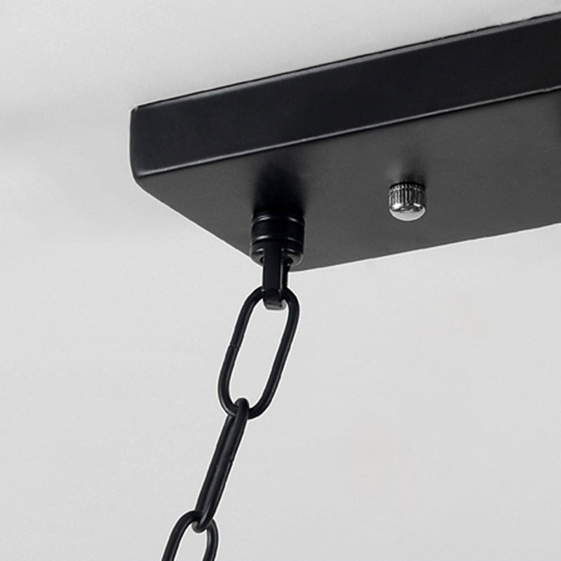 Illuminazione a sospensione lineare luci isola sospesa il lampadario moderno a pendente moderno