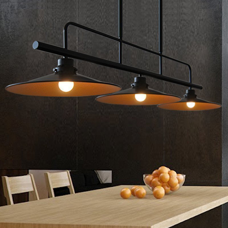 Modern Pendant Lighting for Kitchen Island Linear Island Lighting in Metal