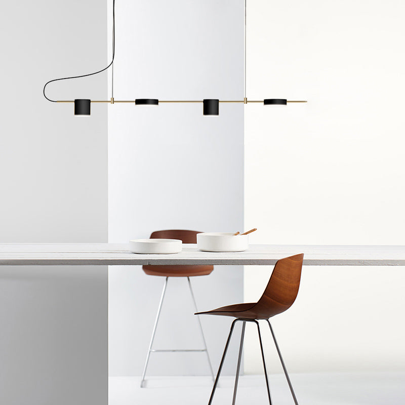 4 Lights Lighting Lighting Lighting Lighting colgante colgante de la isla de cocina