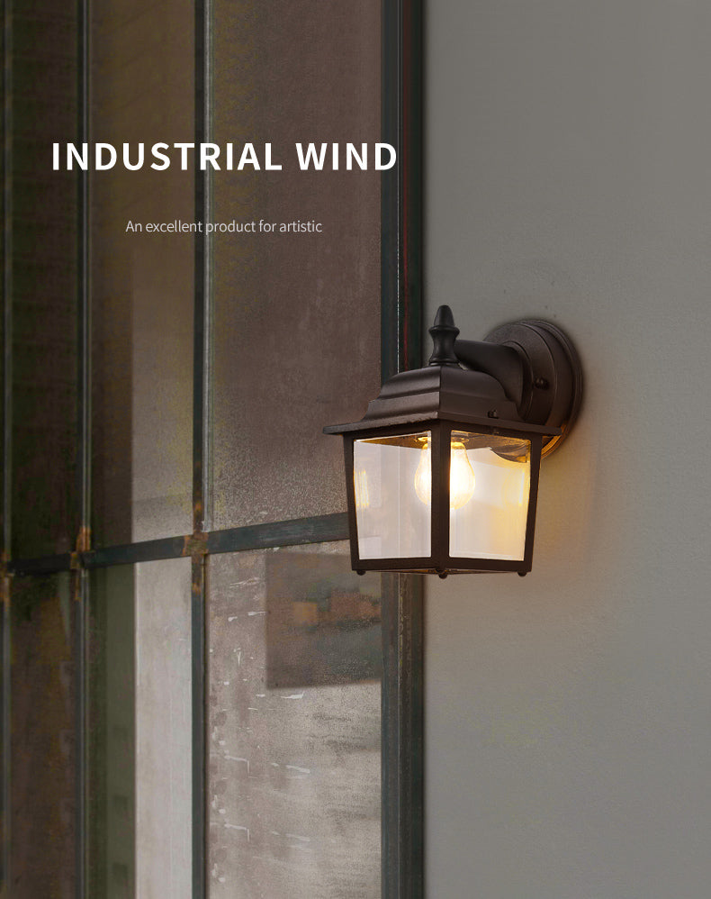 1-Licht-Beleuchtungskörper Industriequadrat